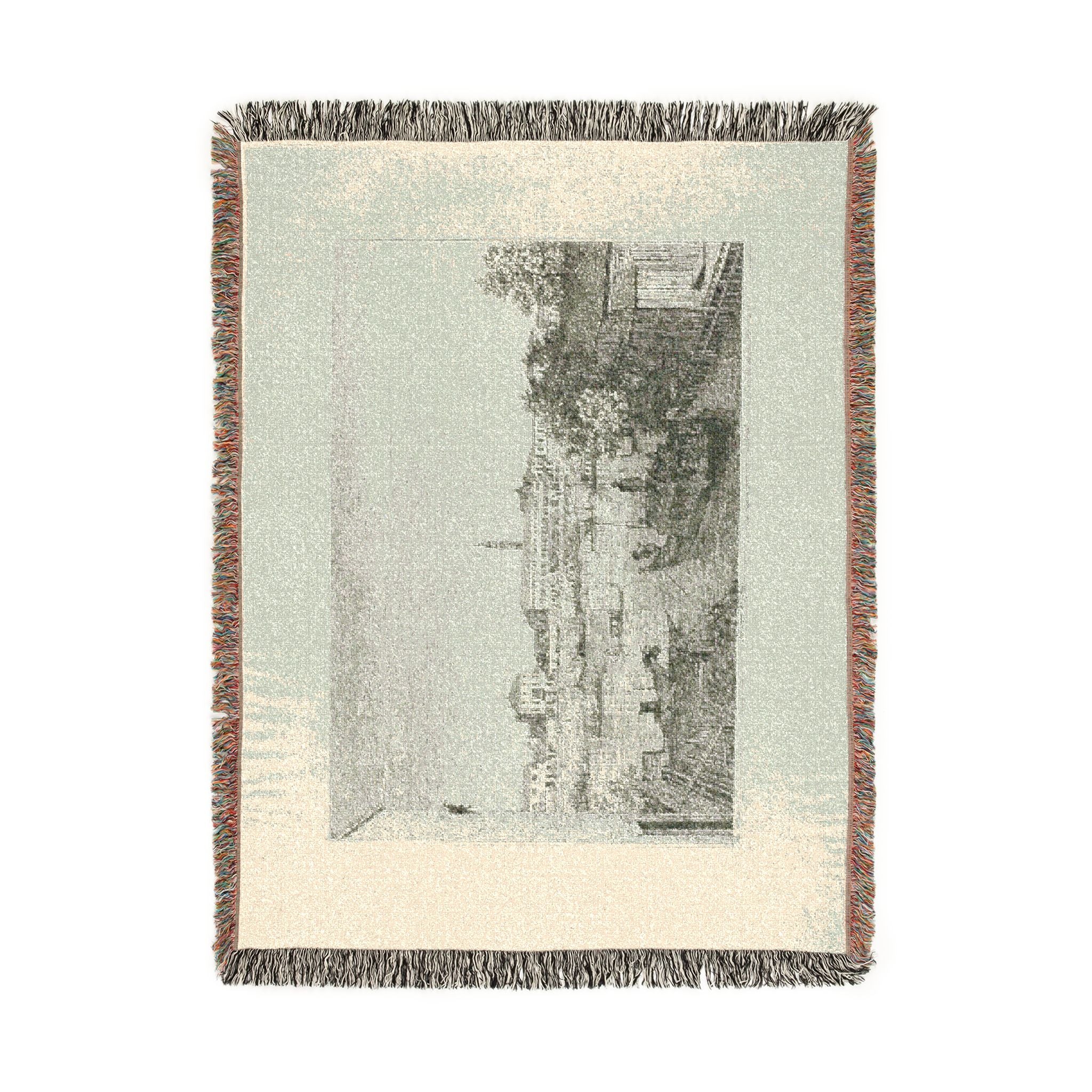 Canaletto - Ale Porto del Dolo | Woven Tapestry Blanket