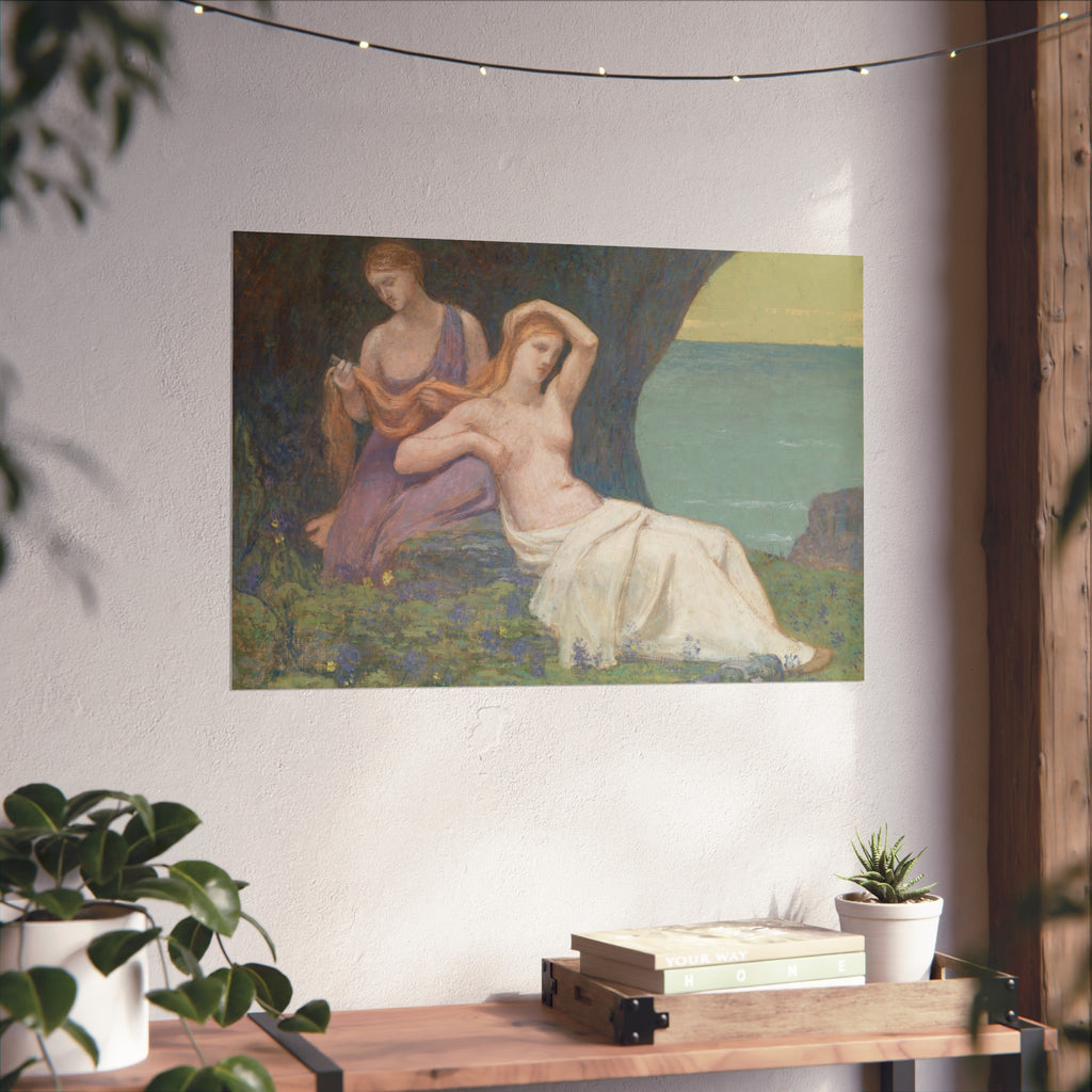 Pierre Puvis de Chavannes - In the Heather | Fine Art Poster