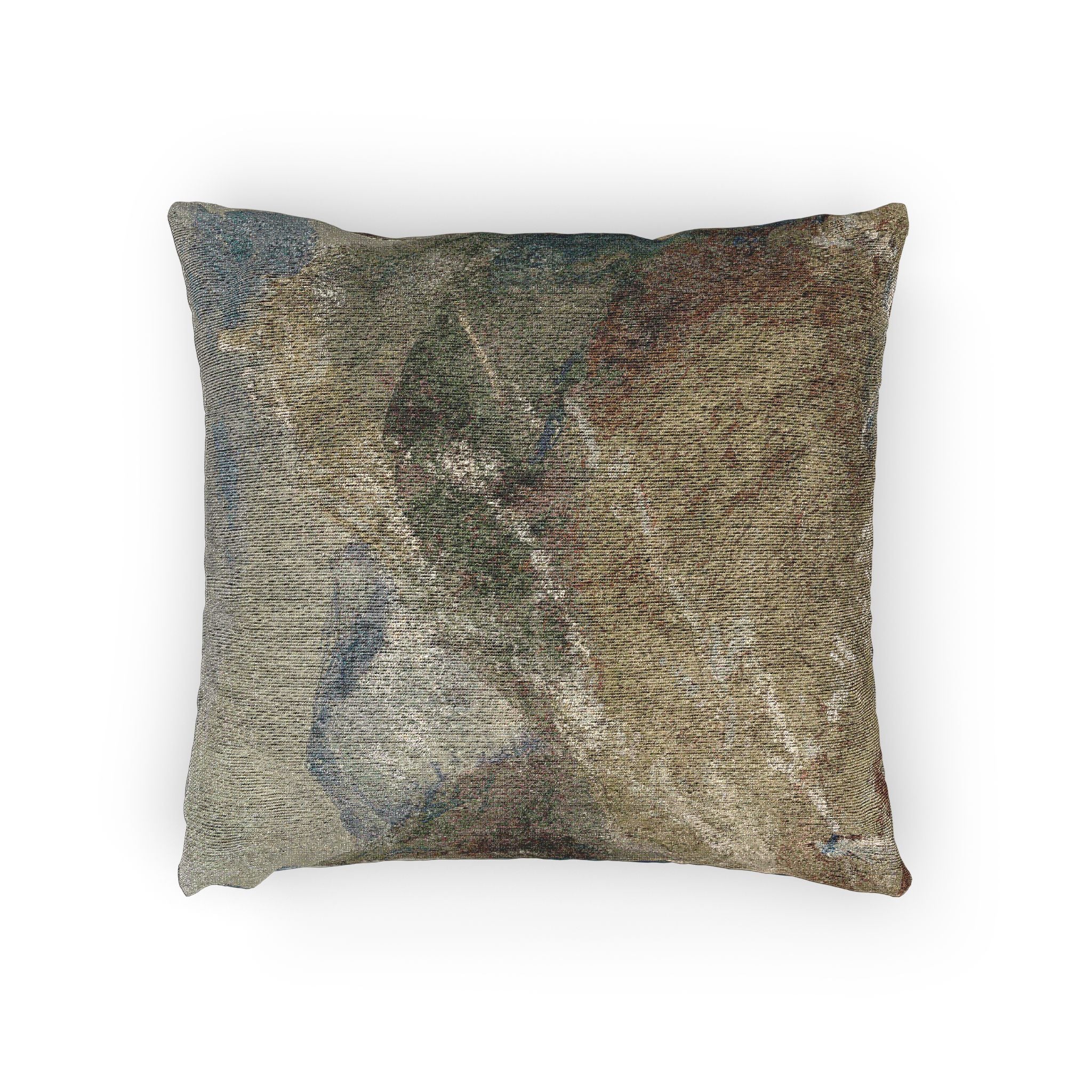 Joseph Mallord William Turner - Castle on Height near Geneva | Woven Pillow