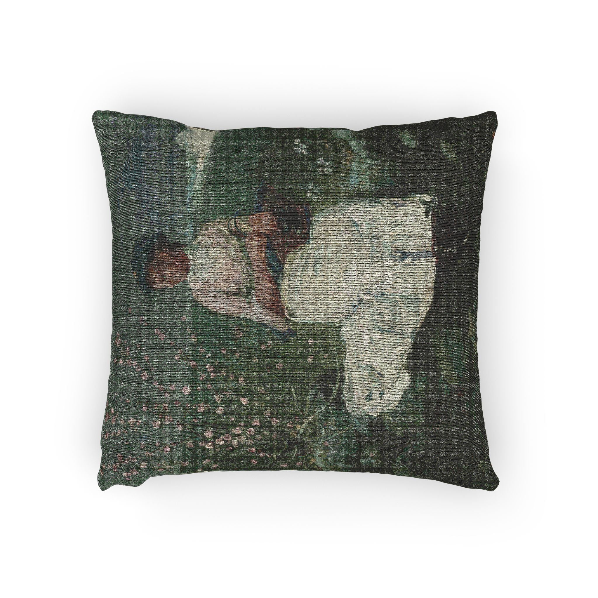 Winslow Homer - Peach Blossoms | Woven Pillow