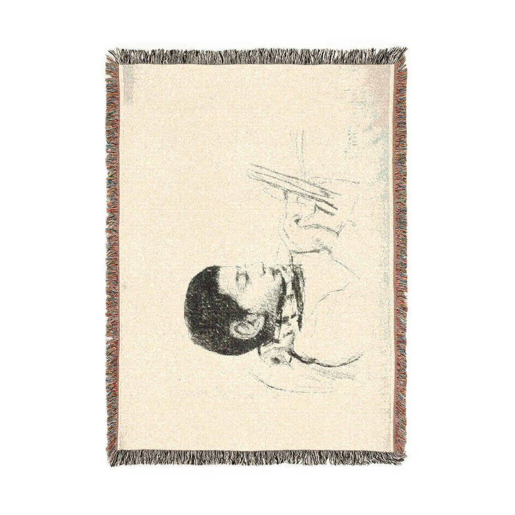 Camille Pissarro - Portrait Lucien Pissarro | Woven Tapestry Blanket