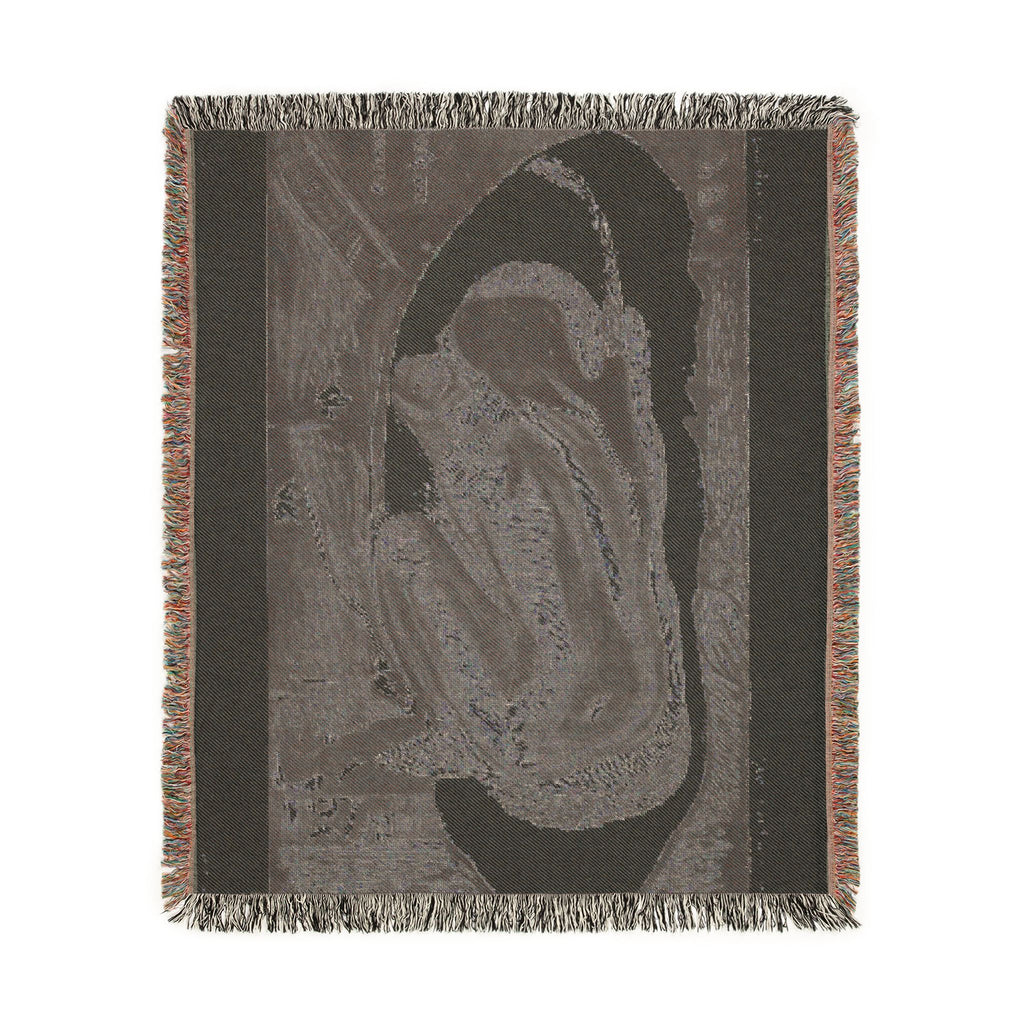 Paul Gauguin - Manao tupapau (She Thinks of the Ghost or The Ghost Thinks of Her), from the Noa Noa Suite | Woven Tapestry Blanket