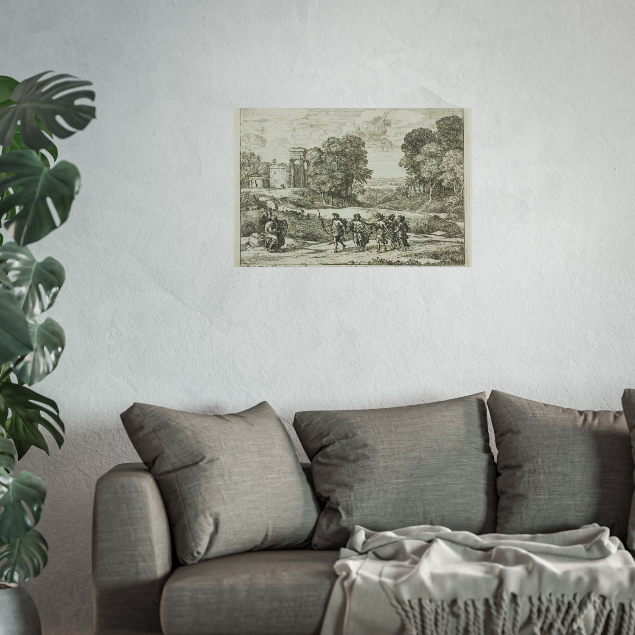 Claude Lorrain - Time, Apollo and the Seasons | Fine Art Poster