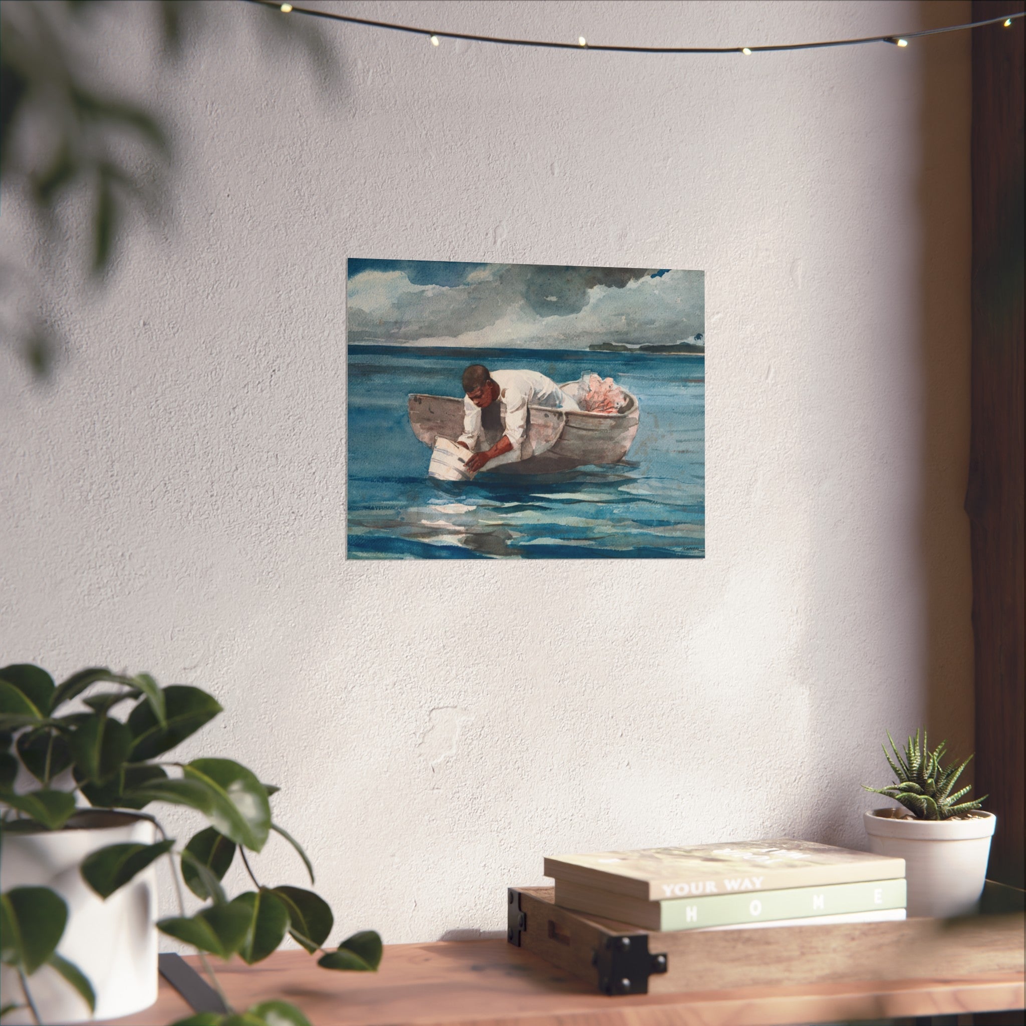 Winslow Homer - The Water Fan | Fine Art Poster
