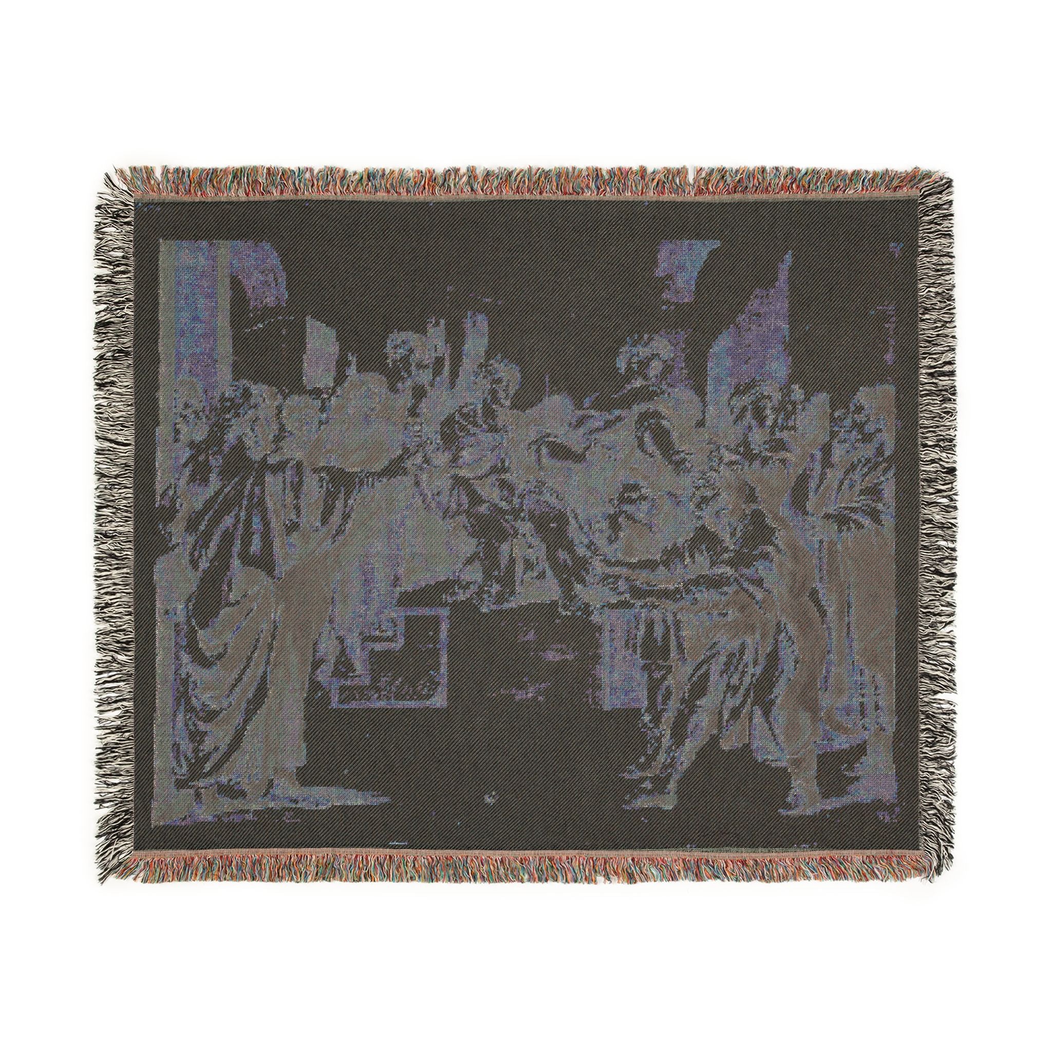 John Constable - Blinding of Elymas | Woven Tapestry Blanket