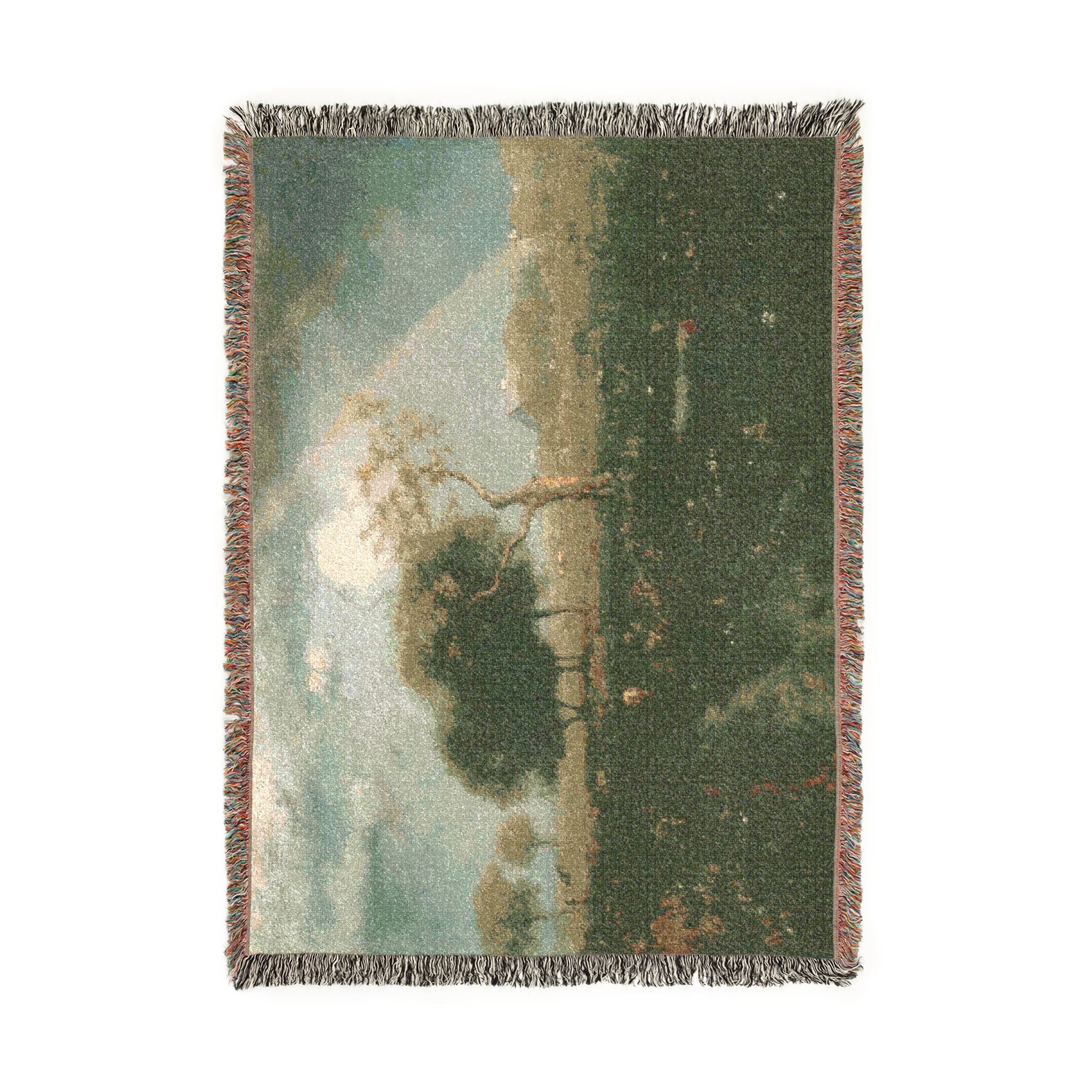 George Inness - After a Summer Shower | Woven Tapestry Blanket