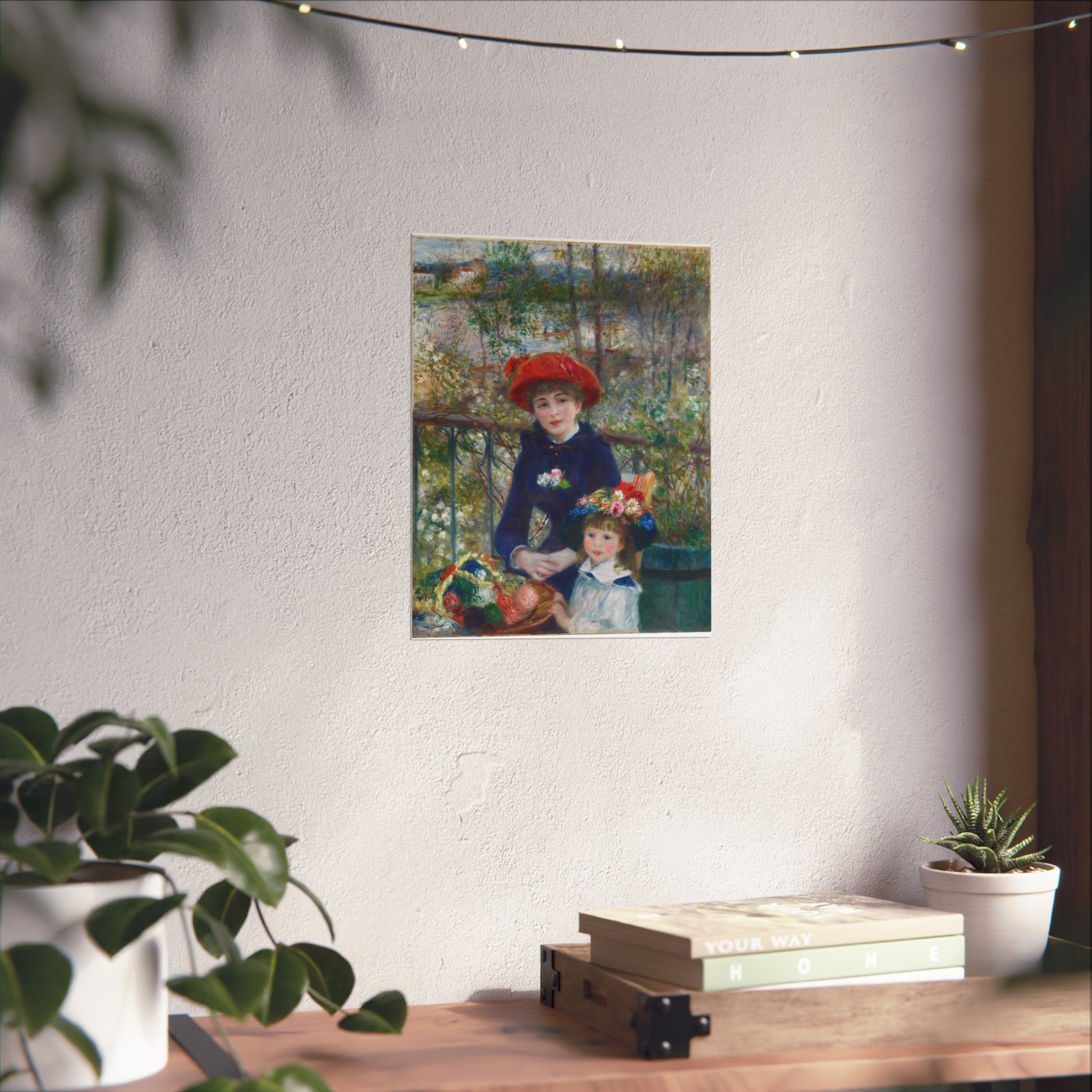 Pierre-Auguste Renoir - Two Sisters (On the Terrace) | Fine Art Poster