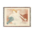 Henri de Toulouse-Lautrec - Debauchery (second plate) | Woven Tapestry Blanket