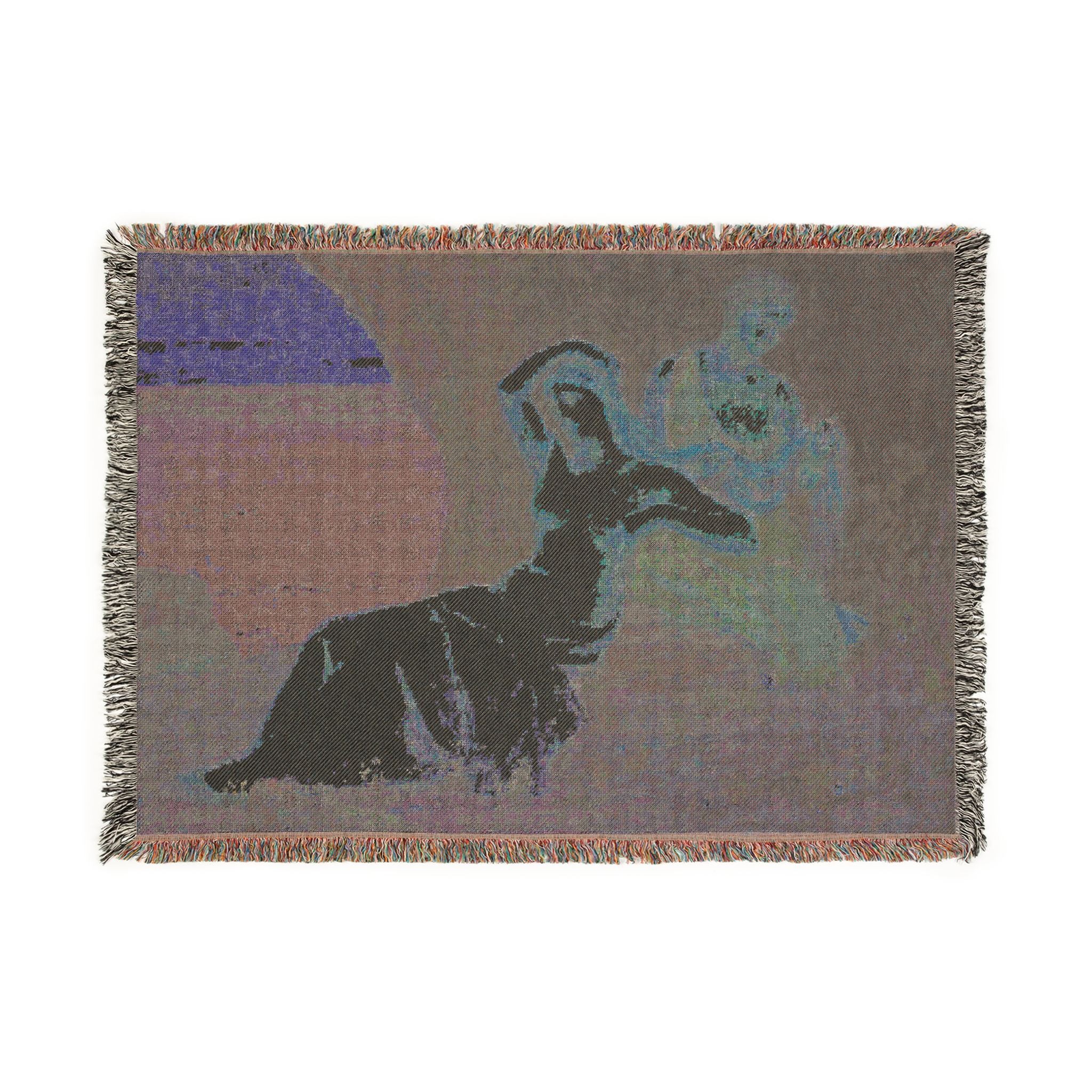 Pierre Puvis de Chavannes - In the Heather | Woven Tapestry Blanket