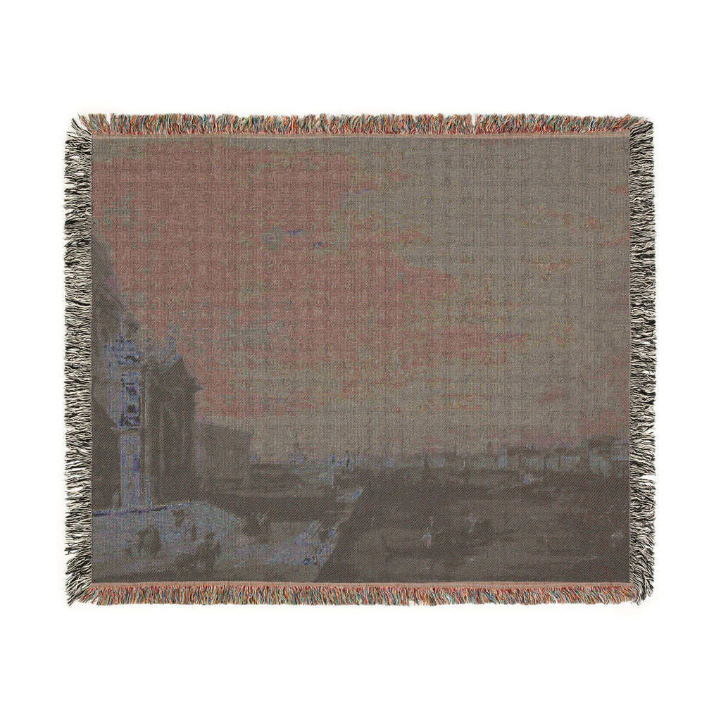 Francesco Guardi - The Grand Canal, Venice | Woven Tapestry Blanket