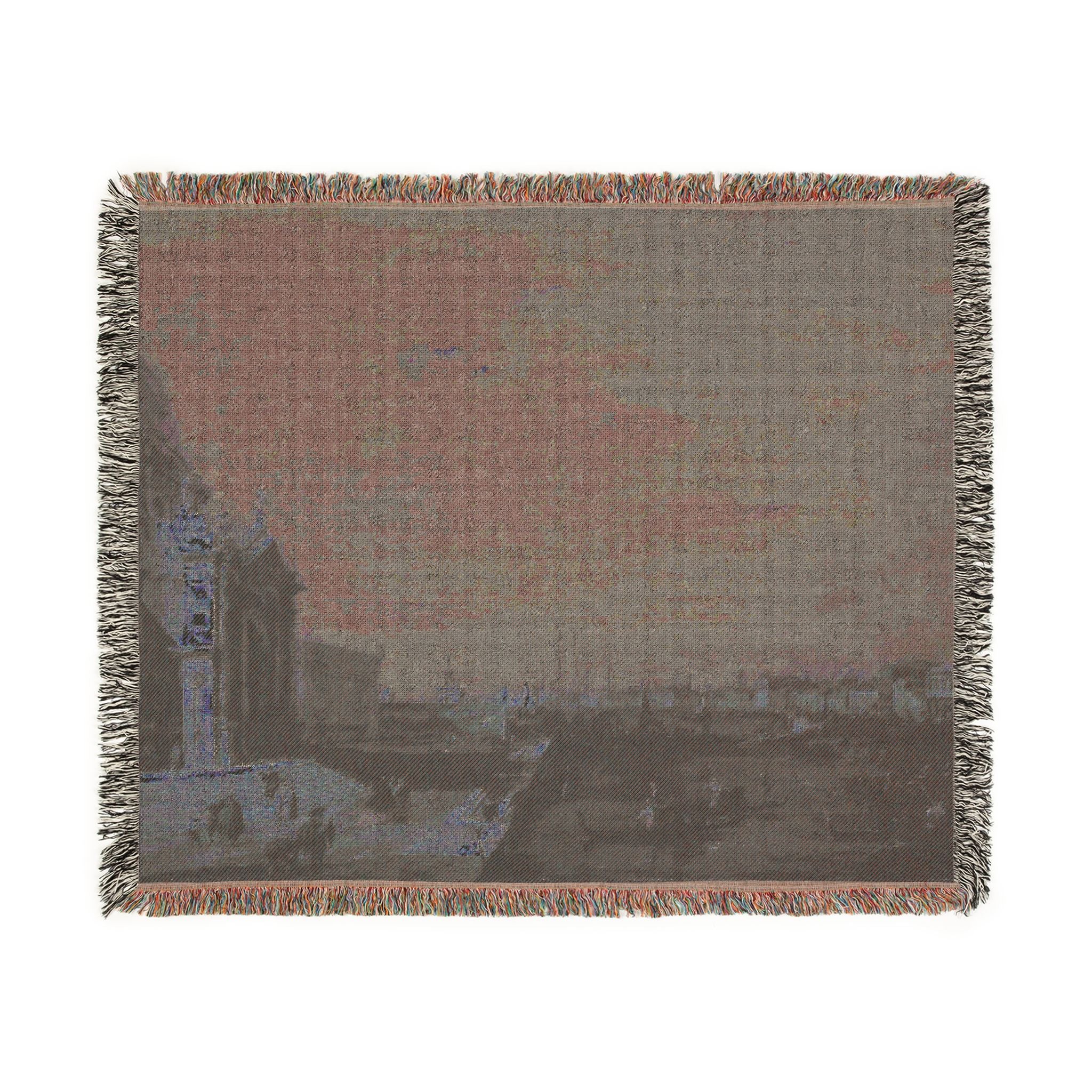 Francesco Guardi - The Grand Canal, Venice | Woven Tapestry Blanket