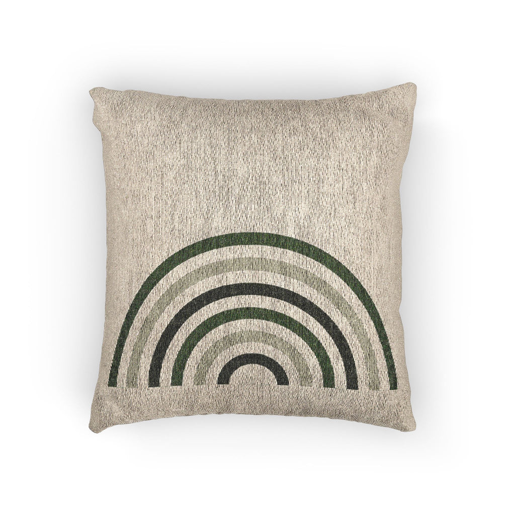 Grove Arch Rainbow Woven Pillow