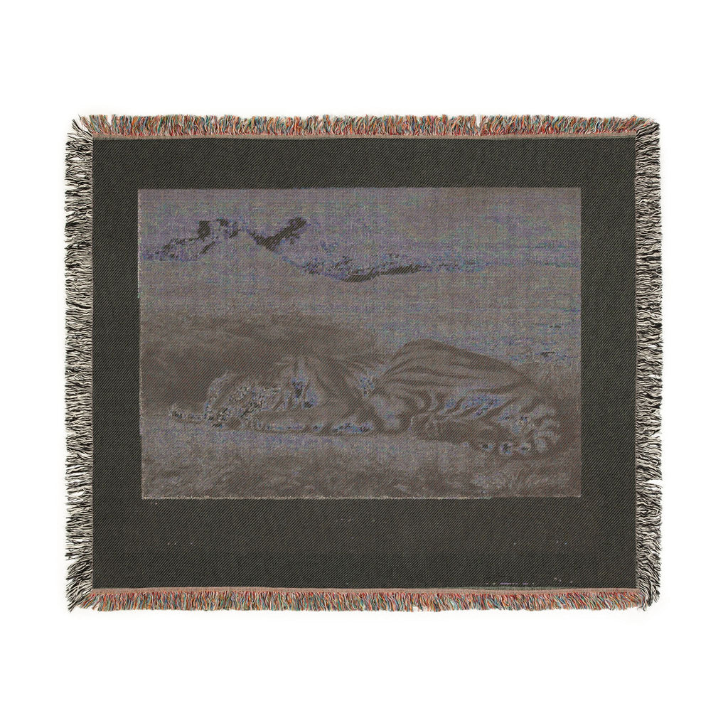 Eugène Delacroix - Bengal Tiger | Woven Tapestry Blanket