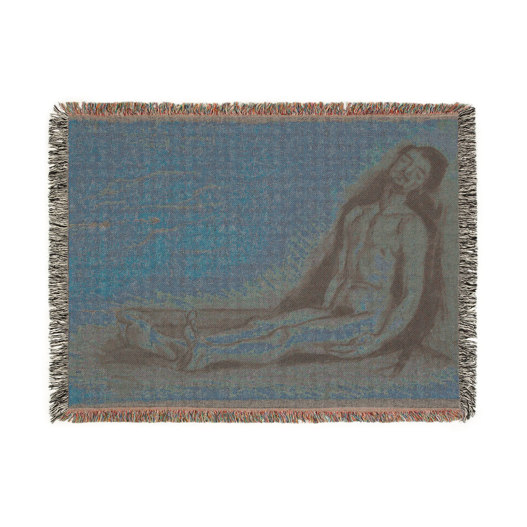 Paul Cezanne - Study for L'Autopsie | Woven Tapestry Blanket