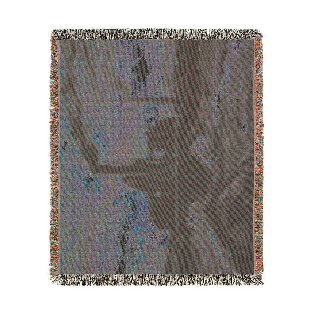 Charles François Daubigny - River Boat | Woven Tapestry Blanket