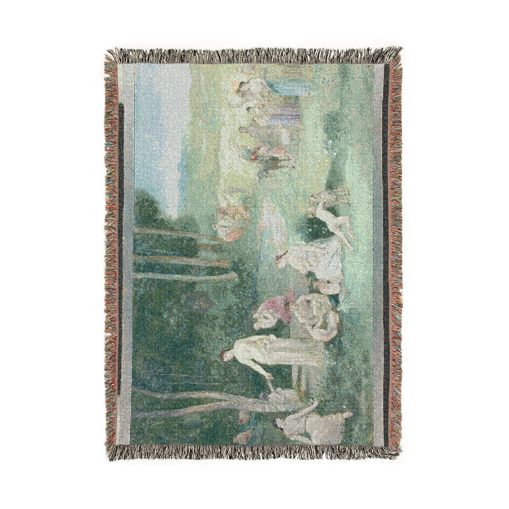 Pierre Puvis de Chavannes - Summer | Woven Tapestry Blanket