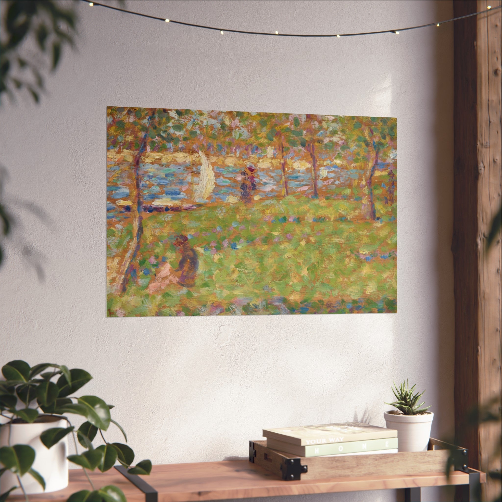 Georges Seurat - Oil Sketch for La Grande Jatte | Fine Art Poster
