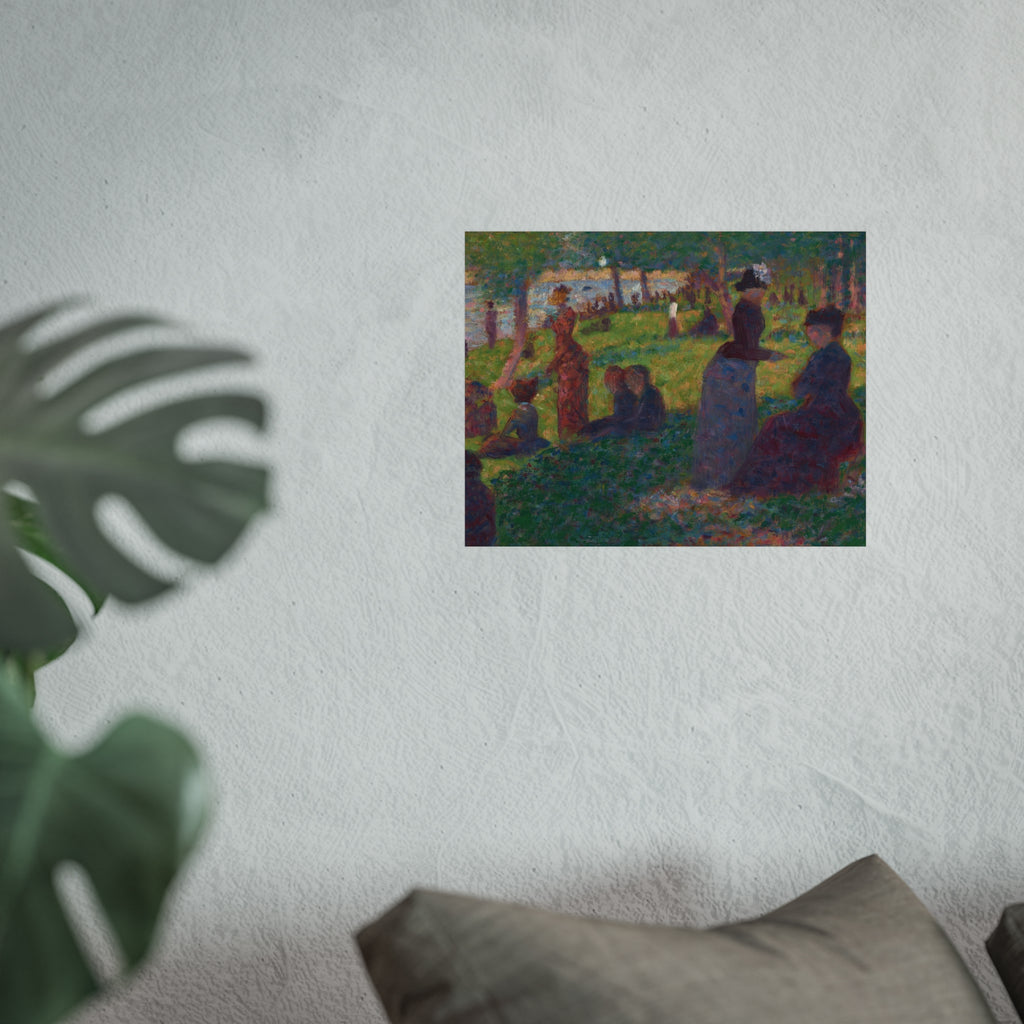 Georges Seurat - Oil Sketch for A Sunday on La Grande Jatte — 1884 | Fine Art Poster