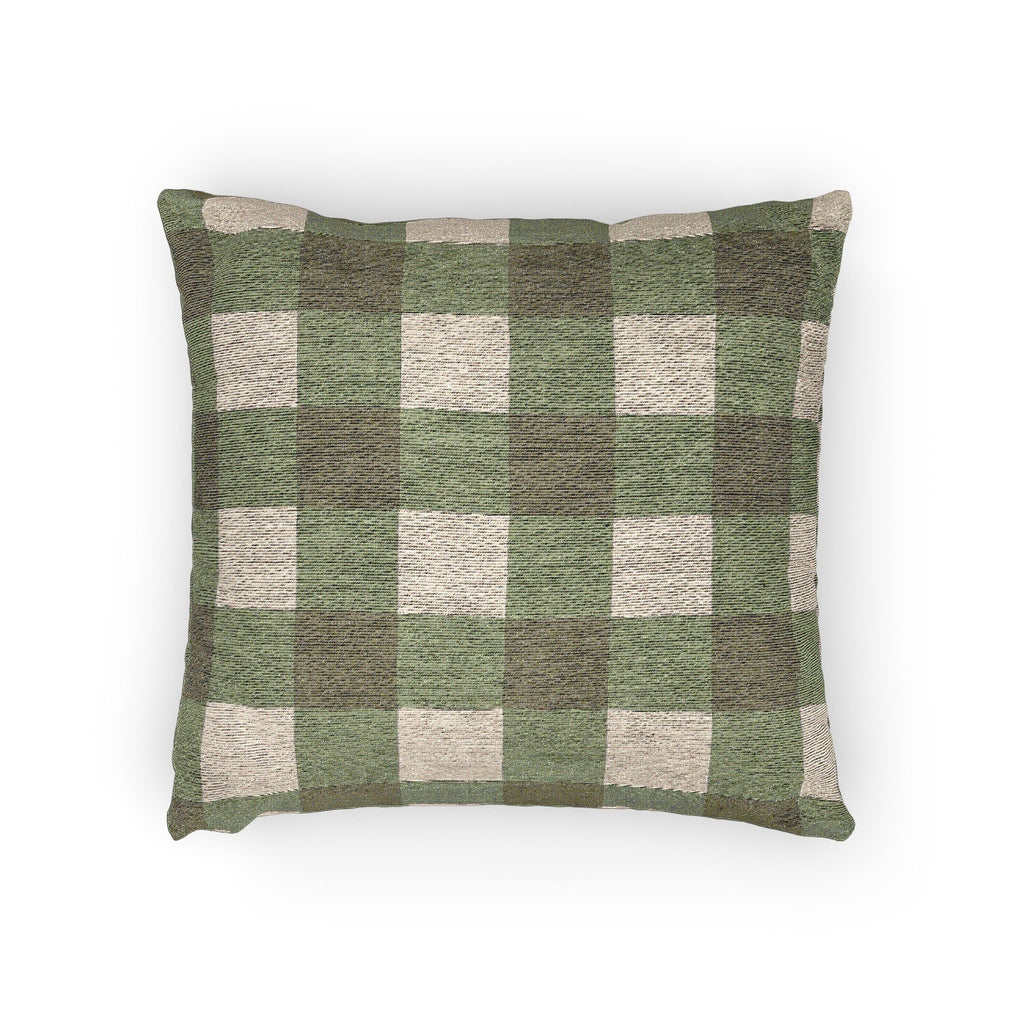 Grove Tonal Buffalo Check Woven Pillow
