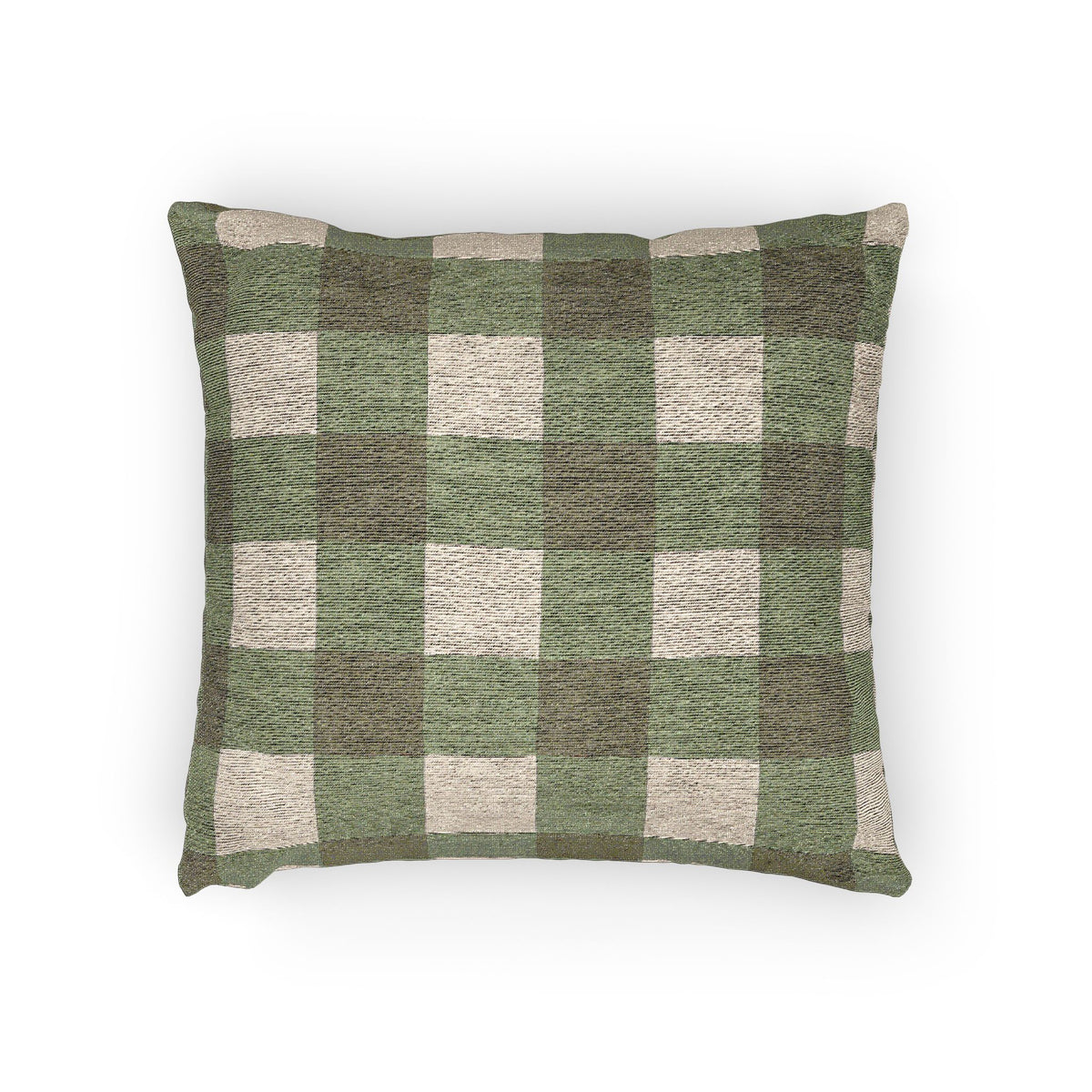 Grove Tonal Buffalo Check Woven Pillow