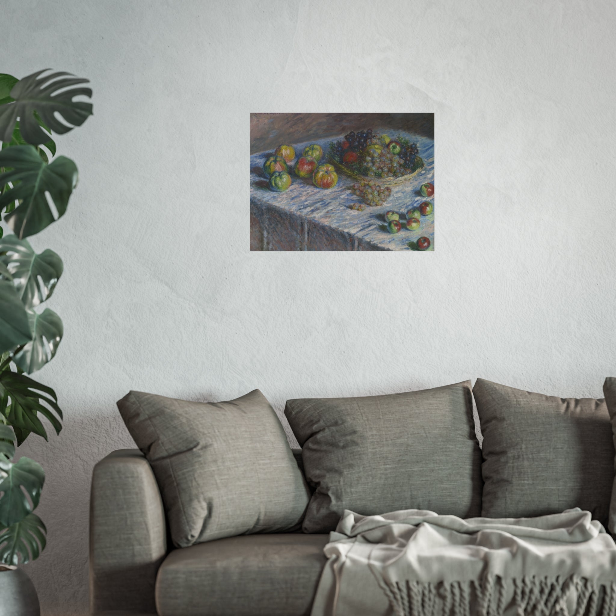Claude Monet - Apples and Grapes | Fine Art Poster