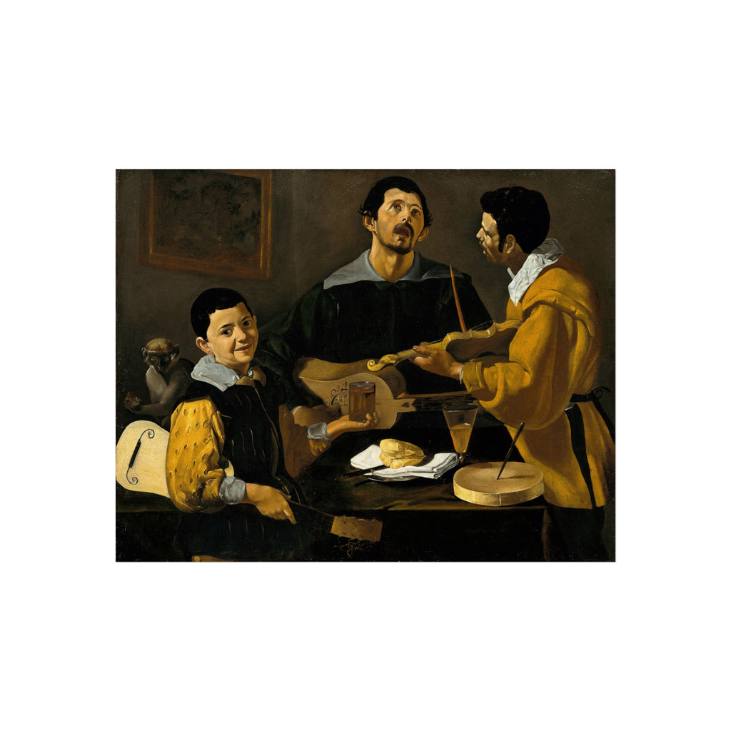 Diego Velázquez - The Three Musicians - Google Art Project | Fine Art Poster