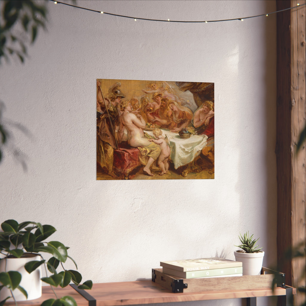 Peter Paul Rubens - The Wedding of Peleus and Thetis | Fine Art Poster