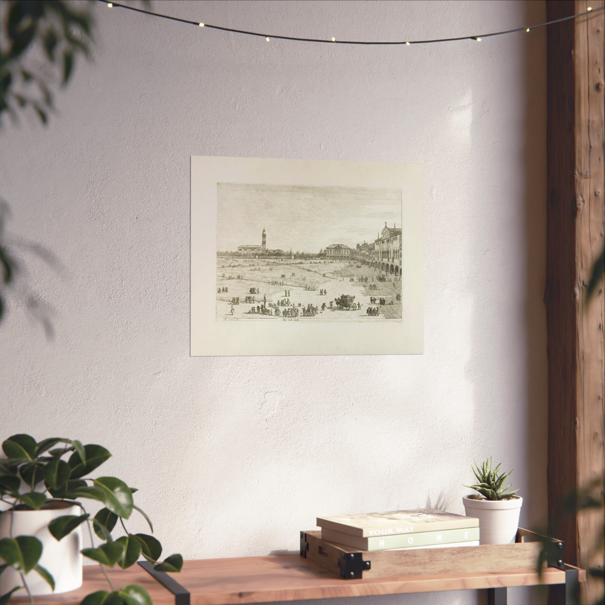 Canaletto - Prà della Valle, from Vedute | Fine Art Poster