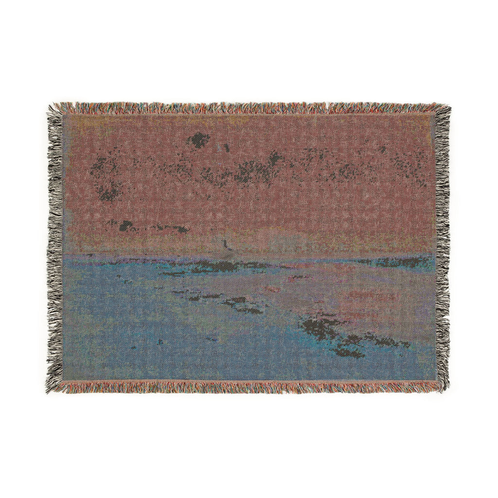 Hilaire Germain Edgar Degas - Beach at Low Tide (Mouth of the River) | Woven Tapestry Blanket