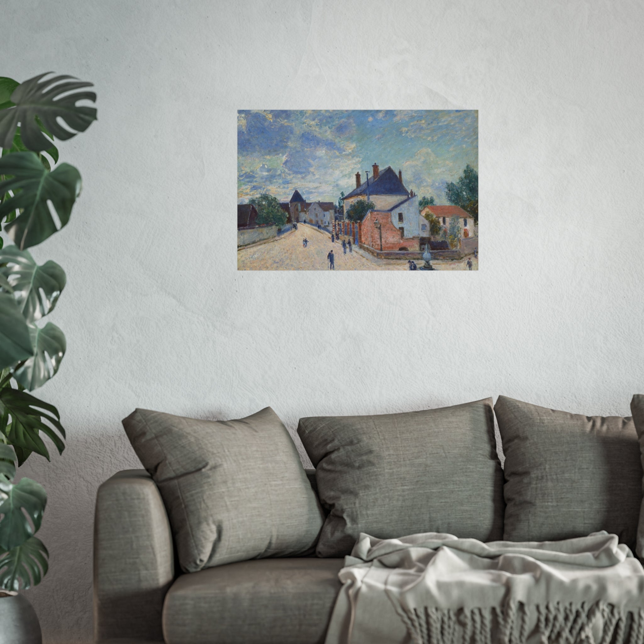 Alfred Sisley - Street in Moret | Fine Art Poster