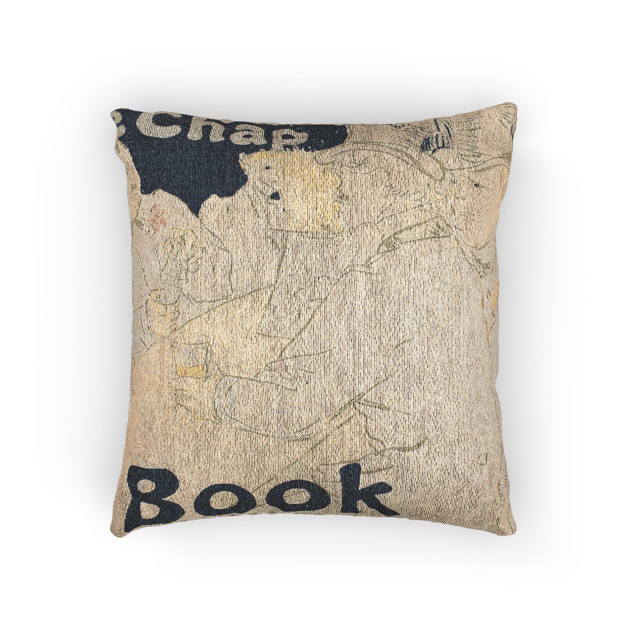 Henri de Toulouse-Lautrec - Irish and American Bar, Rue Royale—The Chap Book | Woven Pillow