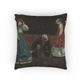 Winslow Homer - Croquet Scene | Woven Pillow