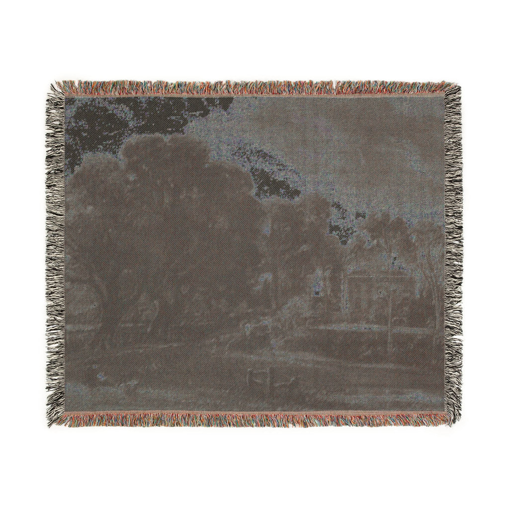 David Lucas - Frontispiece, to Mr. Constable's English Landscape, East Bergholt, Suffolk | Woven Tapestry Blanket
