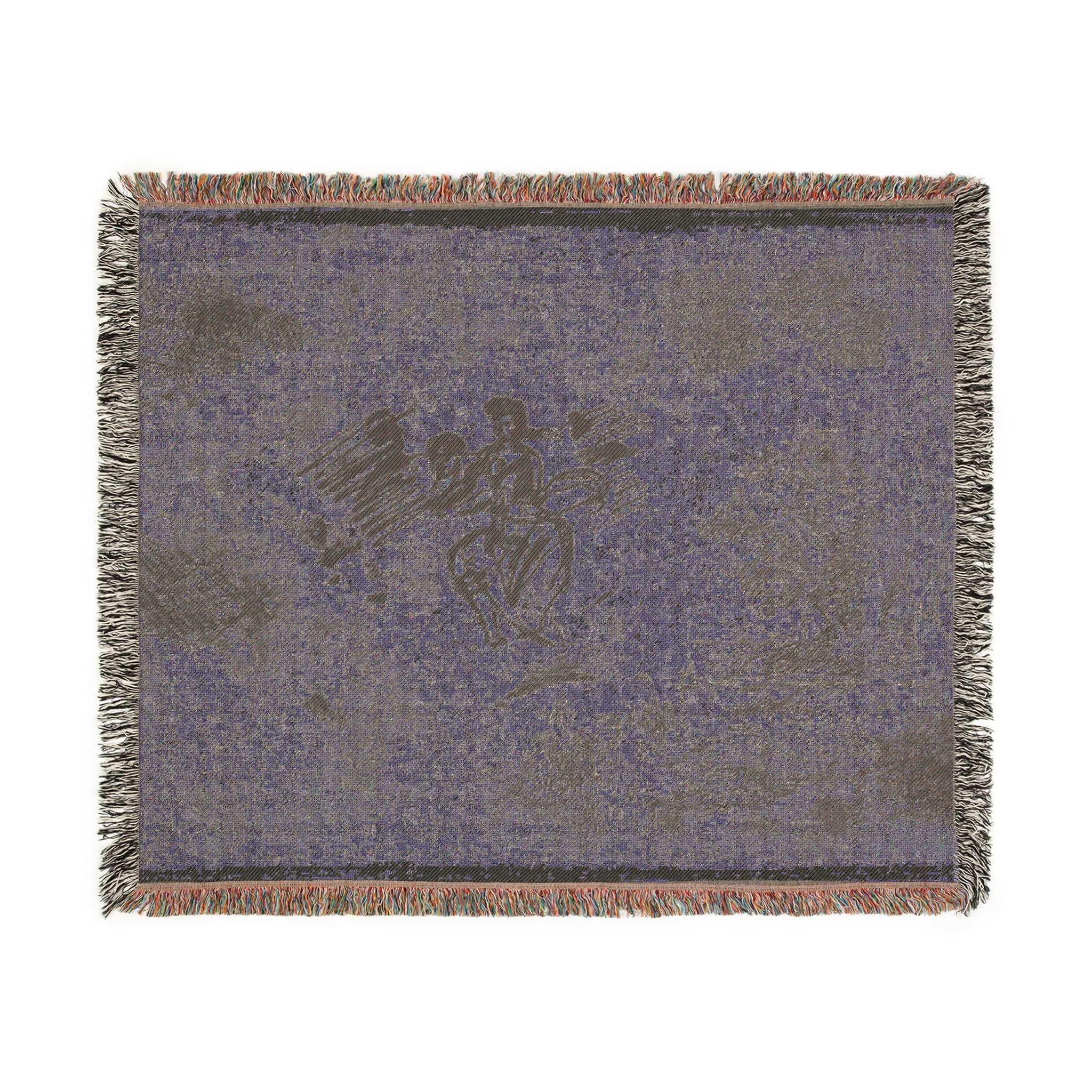 Claude Lorrain - Seated Woman and Other Sketches | Woven Tapestry Blanket