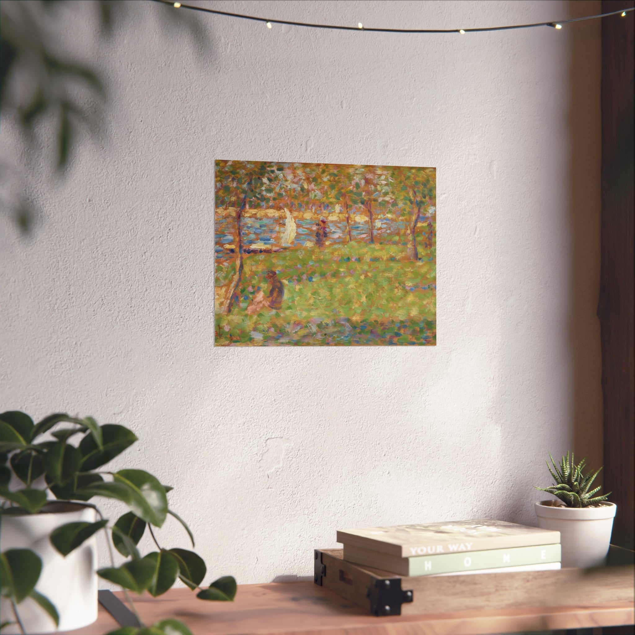 Georges Seurat - Oil Sketch for La Grande Jatte | Fine Art Poster