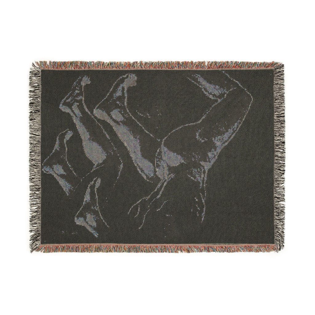 John Singer Sargent - Sketches of Legs and Feet | Woven Tapestry Blanket