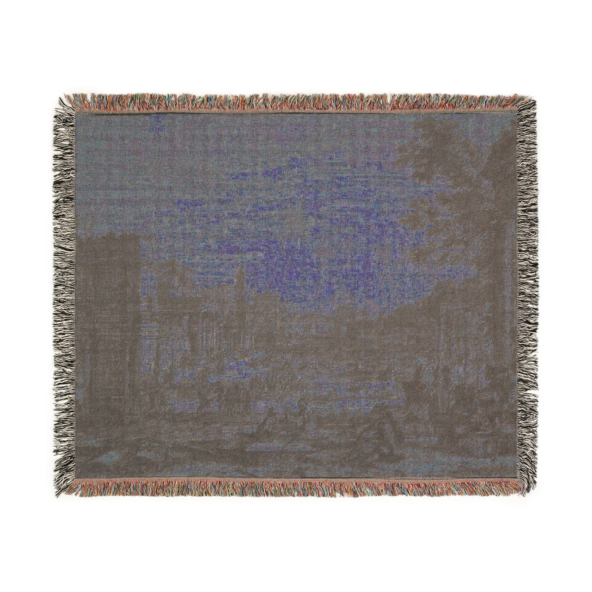 Claude Lorrain - The Roman Forum | Woven Tapestry Blanket