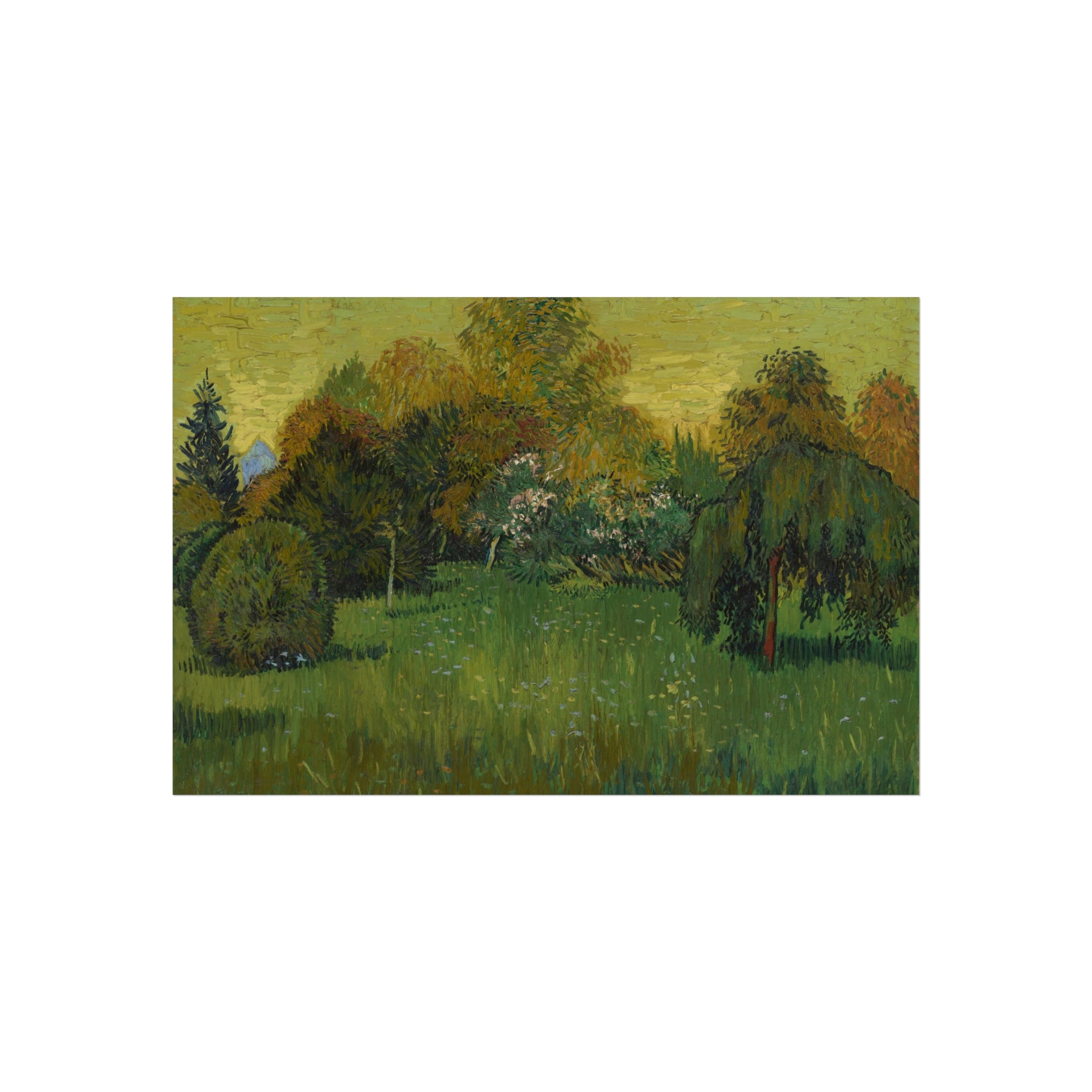 Vincent van Gogh - The Poet's Garden | Fine Art Poster