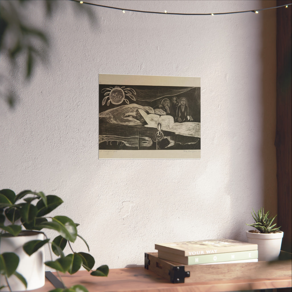 Paul Gauguin - Te po (The Night), from the Noa Noa Suite | Fine Art Poster