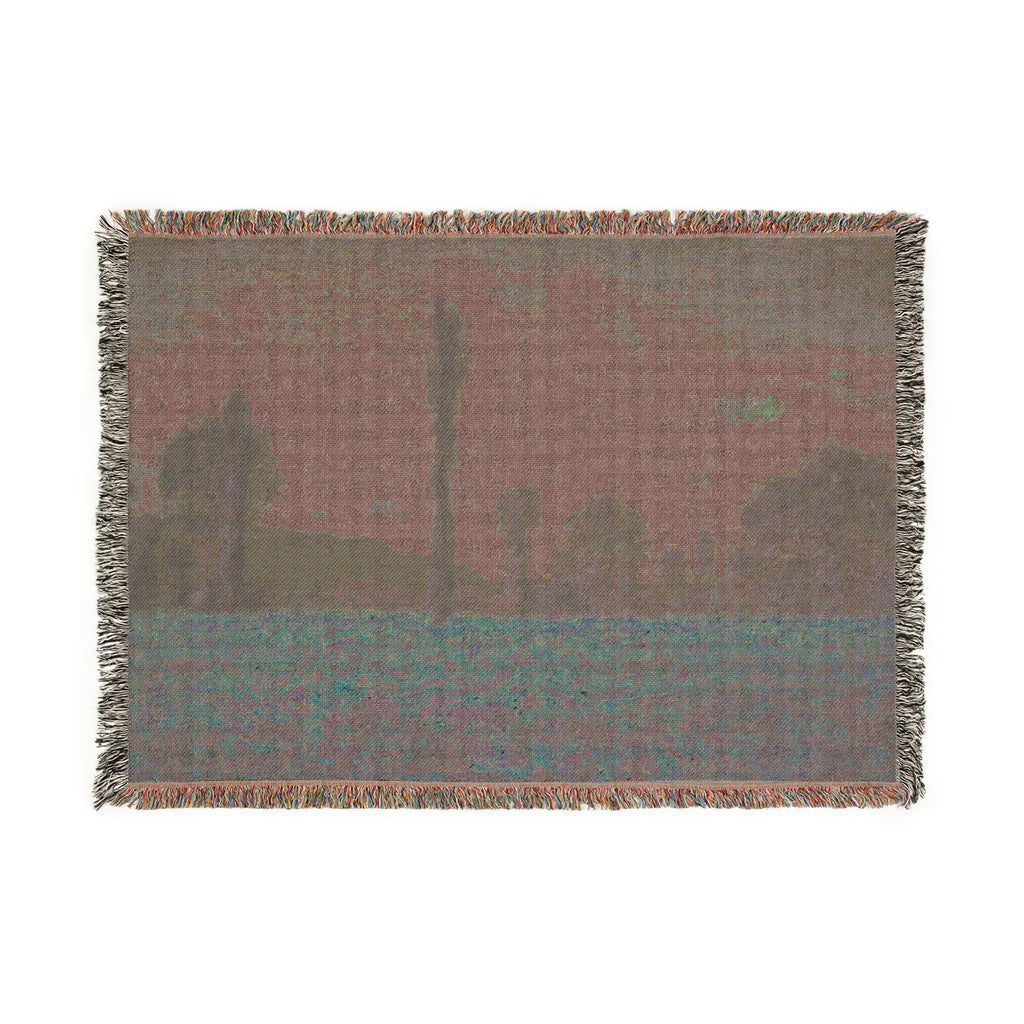 Claude Monet - Poppy Field (Giverny) | Woven Tapestry Blanket