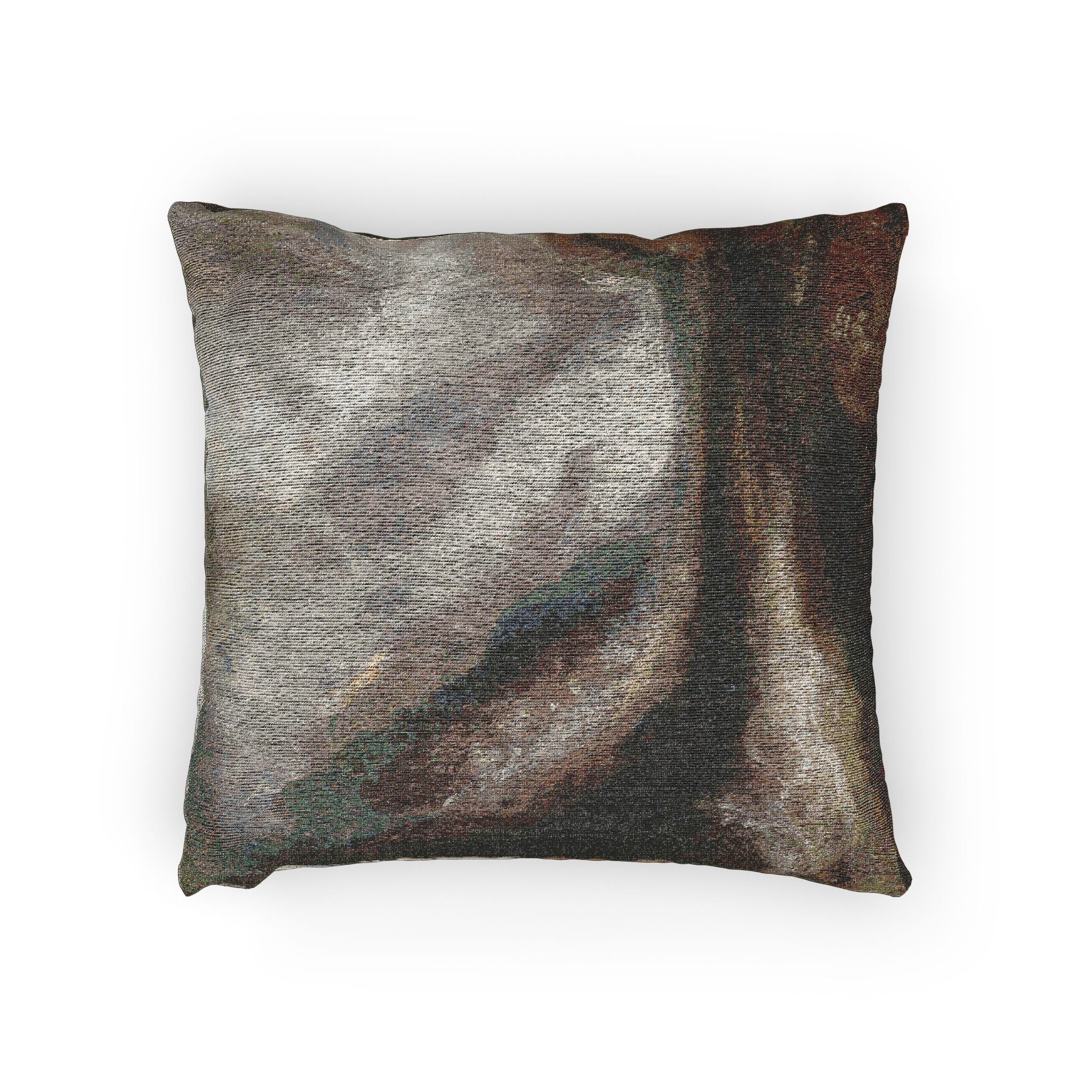 Joseph Mallord William Turner - Valley of Aosta Snowstorm, Avalanche, and Thunderstorm | Woven Pillow