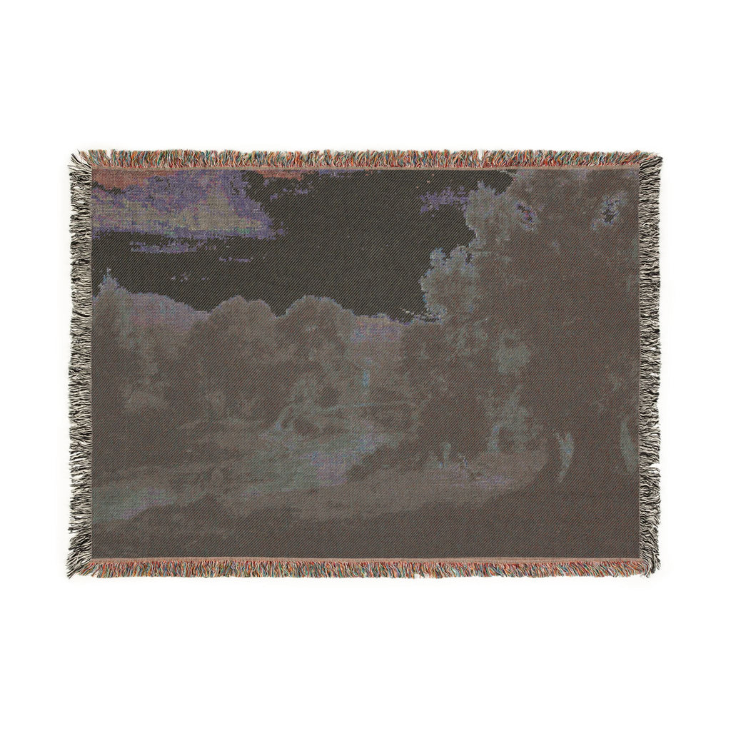 George Inness - The Old Mill | Woven Tapestry Blanket