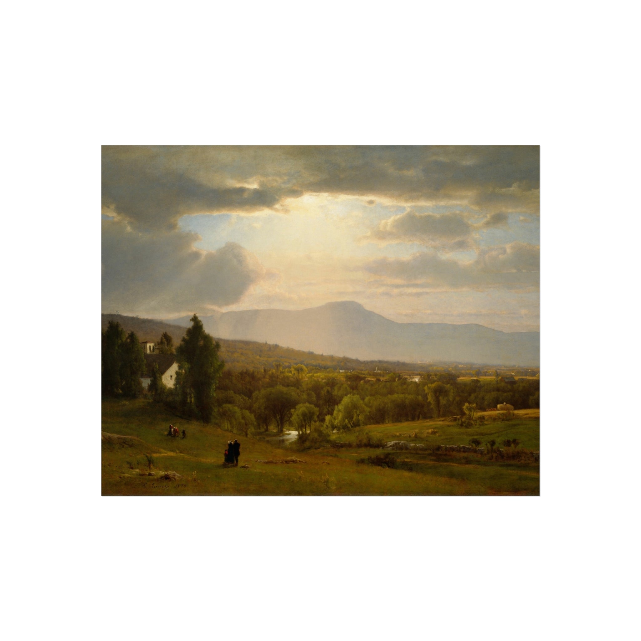 Catskill Mountains George Inness Fine Art Poster
