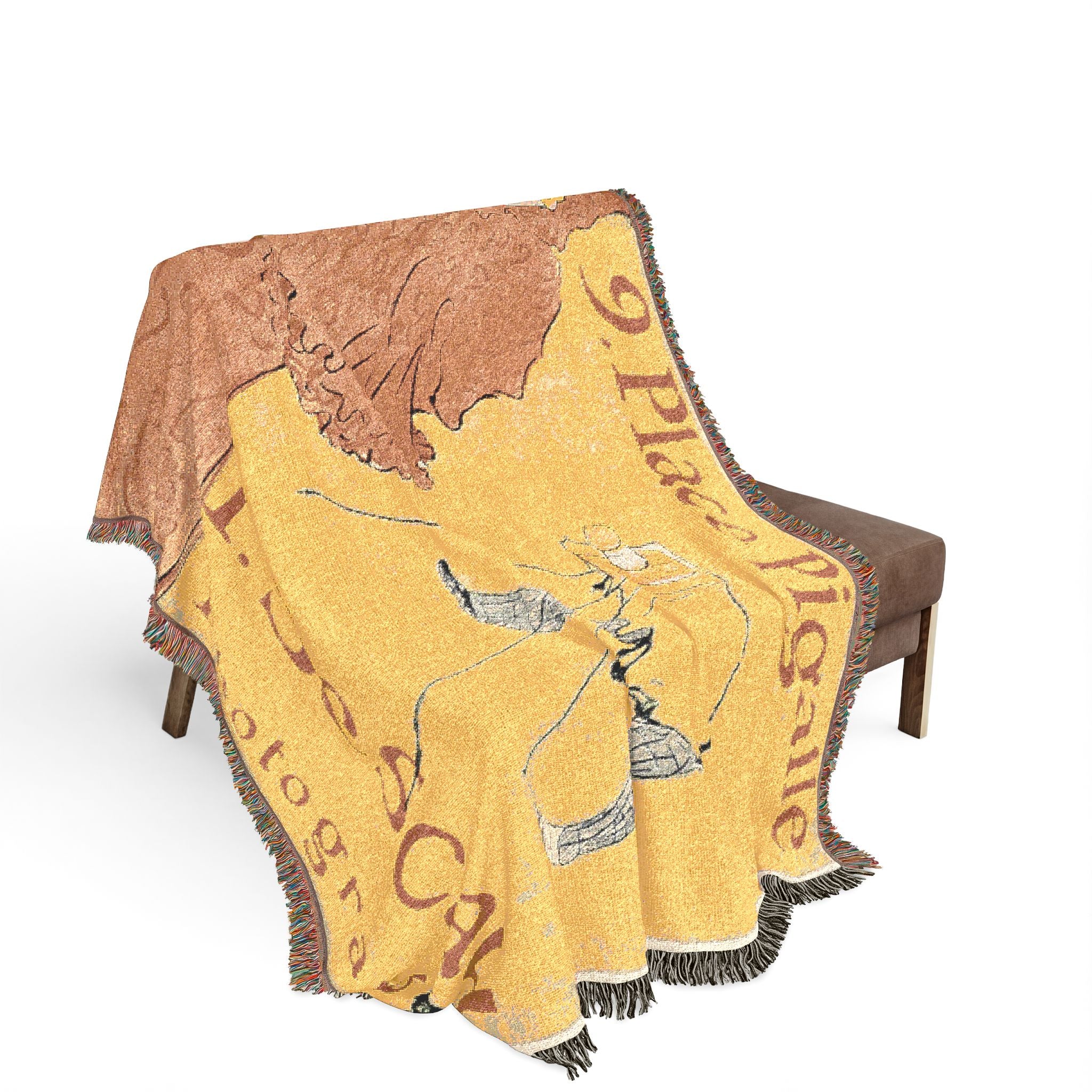 The Photographer Sescau Henri de Toulouse-Lautrec Tapestry Blanket