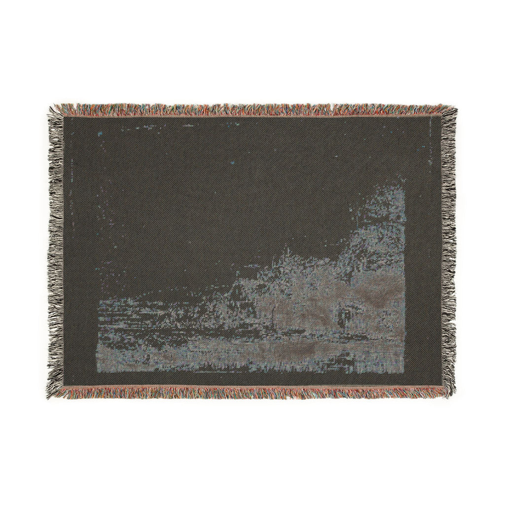 Rembrandt van Rijn - Landscape with a Cow Drinking | Woven Tapestry Blanket