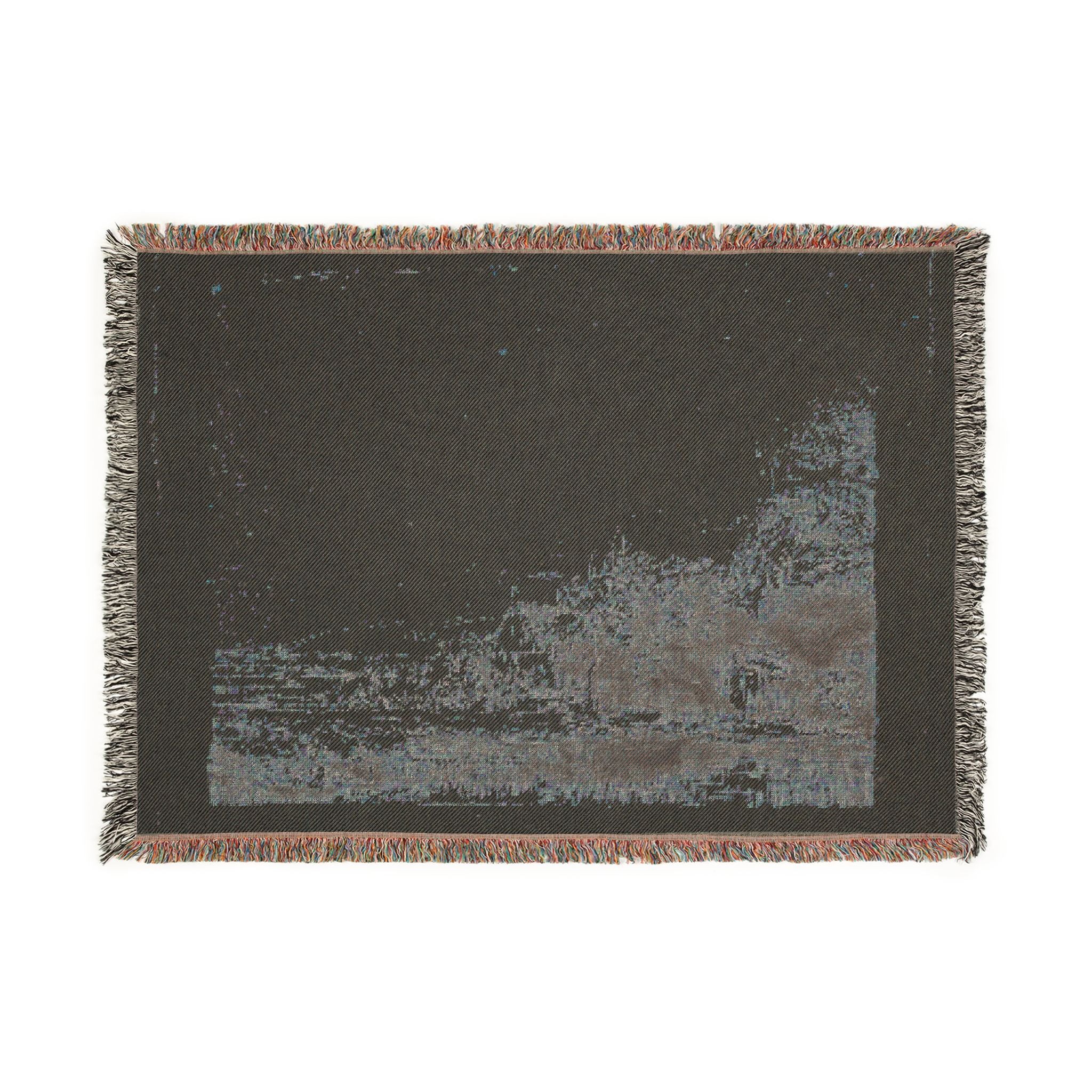 Rembrandt van Rijn - Landscape with a Cow Drinking | Woven Tapestry Blanket