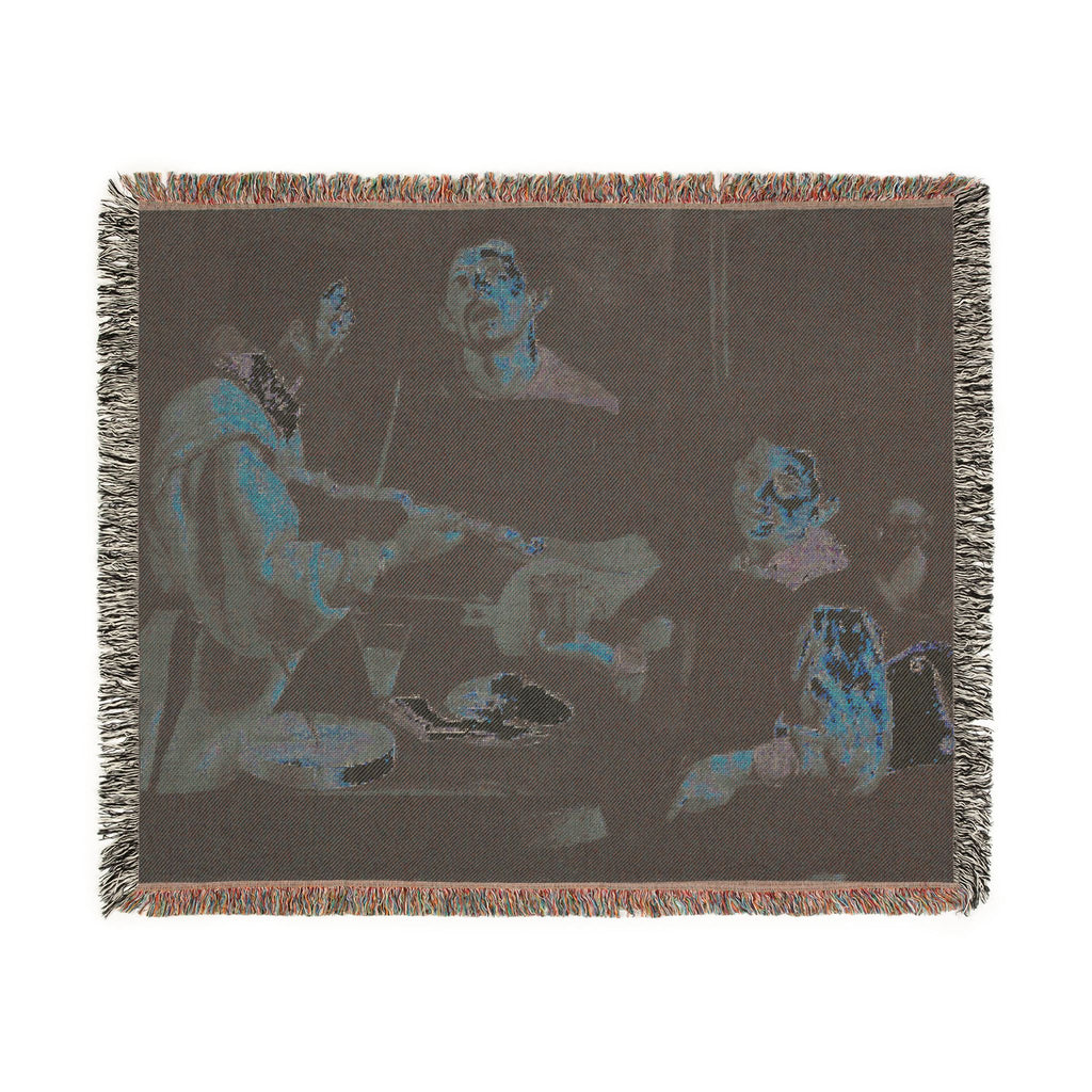 Diego Velázquez - The Three Musicians - Google Art Project | Woven Tapestry Blanket