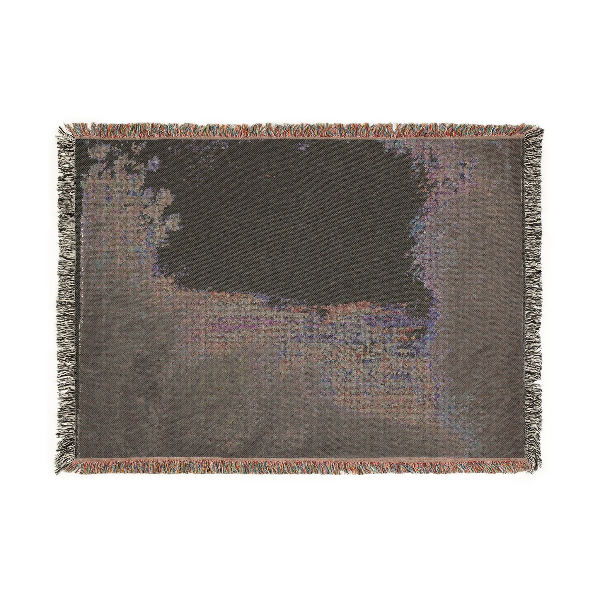 Pierre-Auguste Renoir - The Auvers Valley on the Oise River | Woven Tapestry Blanket
