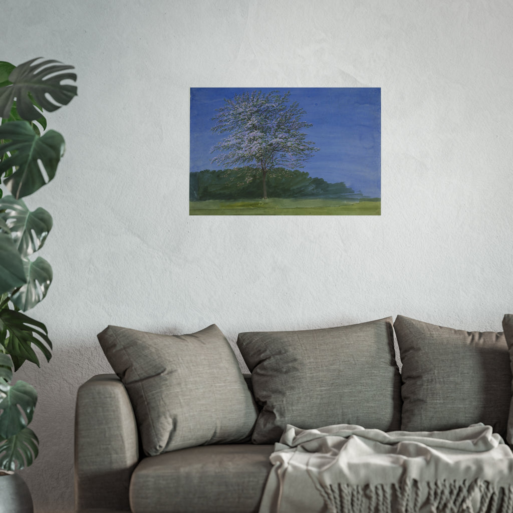 William Turner - Study of a Tree in Bloom | Fine Art Poster