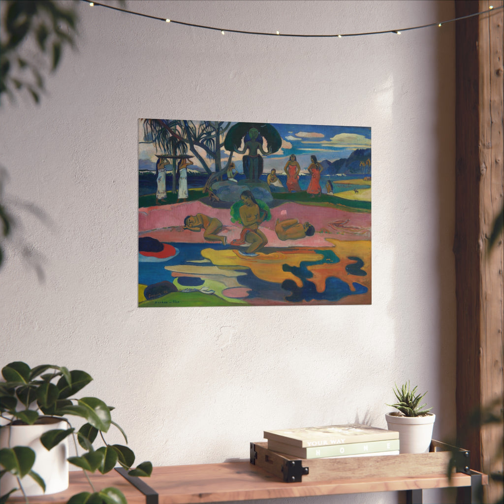 Paul Gauguin - Mahana no atua (Day of the God) | Fine Art Poster